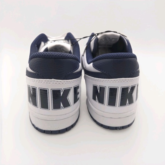 Nike‎ BIG LOW Men's Size 10 MIDNIGHT NAVY 355152-140 Basketball Sneakers Shoes - Picture 5 of 7